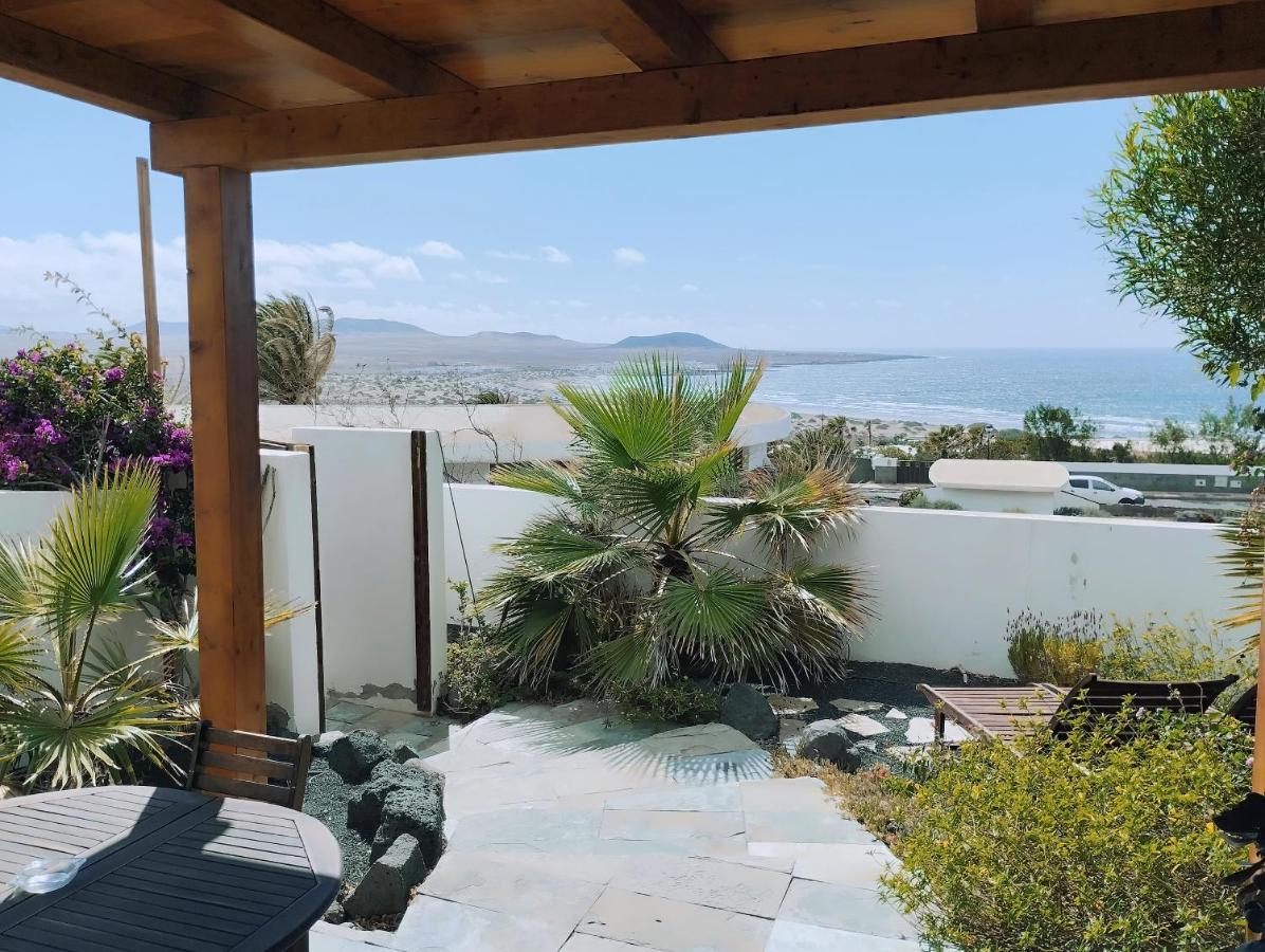 Beautiful small bungalow, amazing views&garden Famara Exterior foto